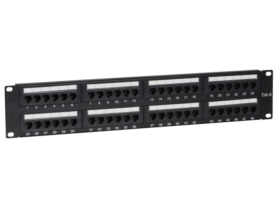 DSIT Patchpanel 19 Zoll CAT6 UTP - 48 ports 48 ports CAT6 UTP, 48 ports CAT6 UTP