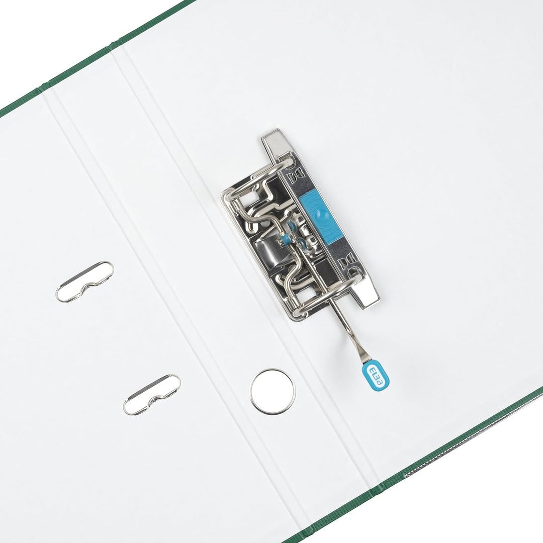 Elba Ordner A4, Smart Pro, 5 cm schmal, Kunststoff aussen, grün, 10 Stück, grün