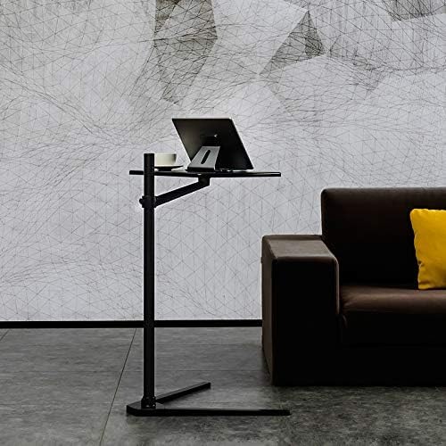 Beistelltisch für Bett oder Sofa, höhenverstellbarer Laptoptisch Schwarz - Hickory Board, Schwarz