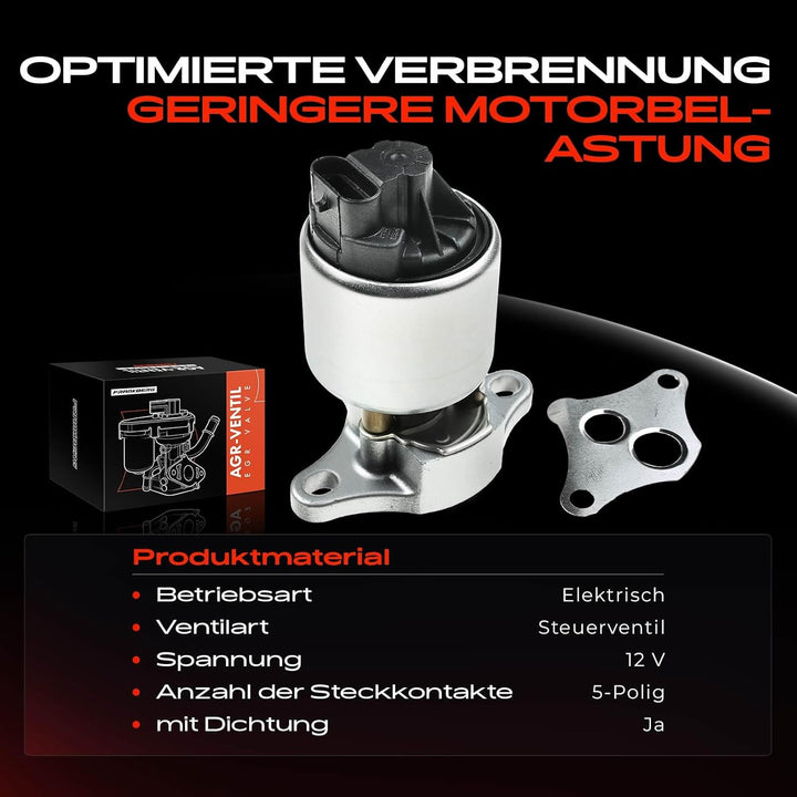 AGR-Ventil Abgasrückführung für Astra F Corsa B Tigra Vectra B Astra Astravan Cavalier Corsa Tigra M