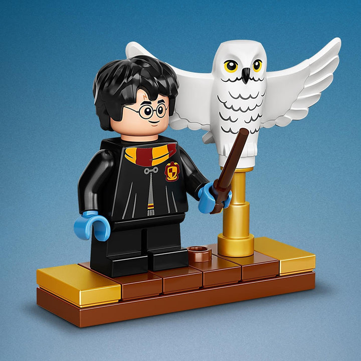 LEGO 75979 Harry Potter Hedwig die Eule, Ausstellungsmodell, Sammlerstück mit beweglichen Flügeln, F