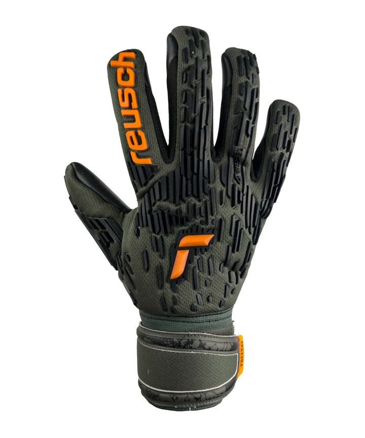 Reusch Attrakt Freegel Silver warthandschuhe 8.5 Gren/Shock Orng/Black, 8.5 Gren/Shock Orng/Black
