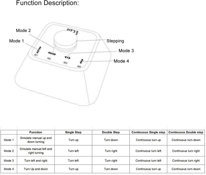 Bluetooths Multimedia-Controller BT Page Turner Wiederaufladbares Kabelloses Page Turner-Pedal für E
