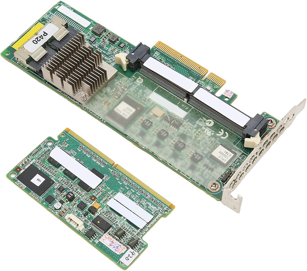 ASHATA Server-Array-Karte, P420 1 GB FBWC 6 GB 2-Port-SAS-Controller Erweiterte Speicherfunktionen S