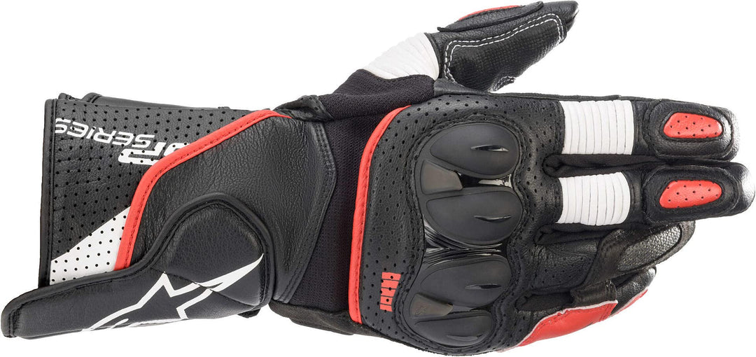 Alpinestars S Black/White/Bright Red, S Black/White/Bright Red