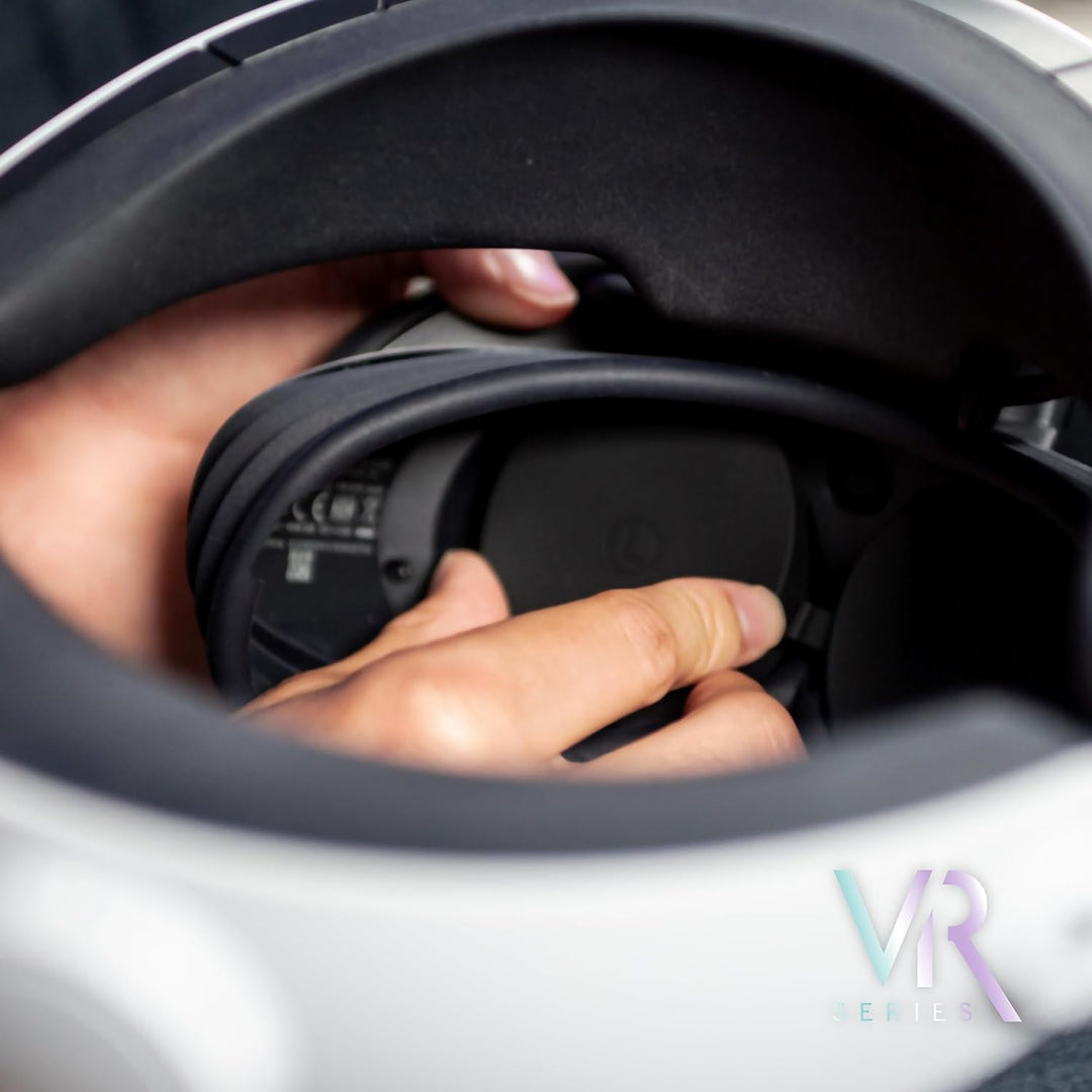 STEALTH Comfort Play & Protect Kit für PS VR2 - mit Silikon Linsenschutz, Silikon Schutzhaube, Mikro