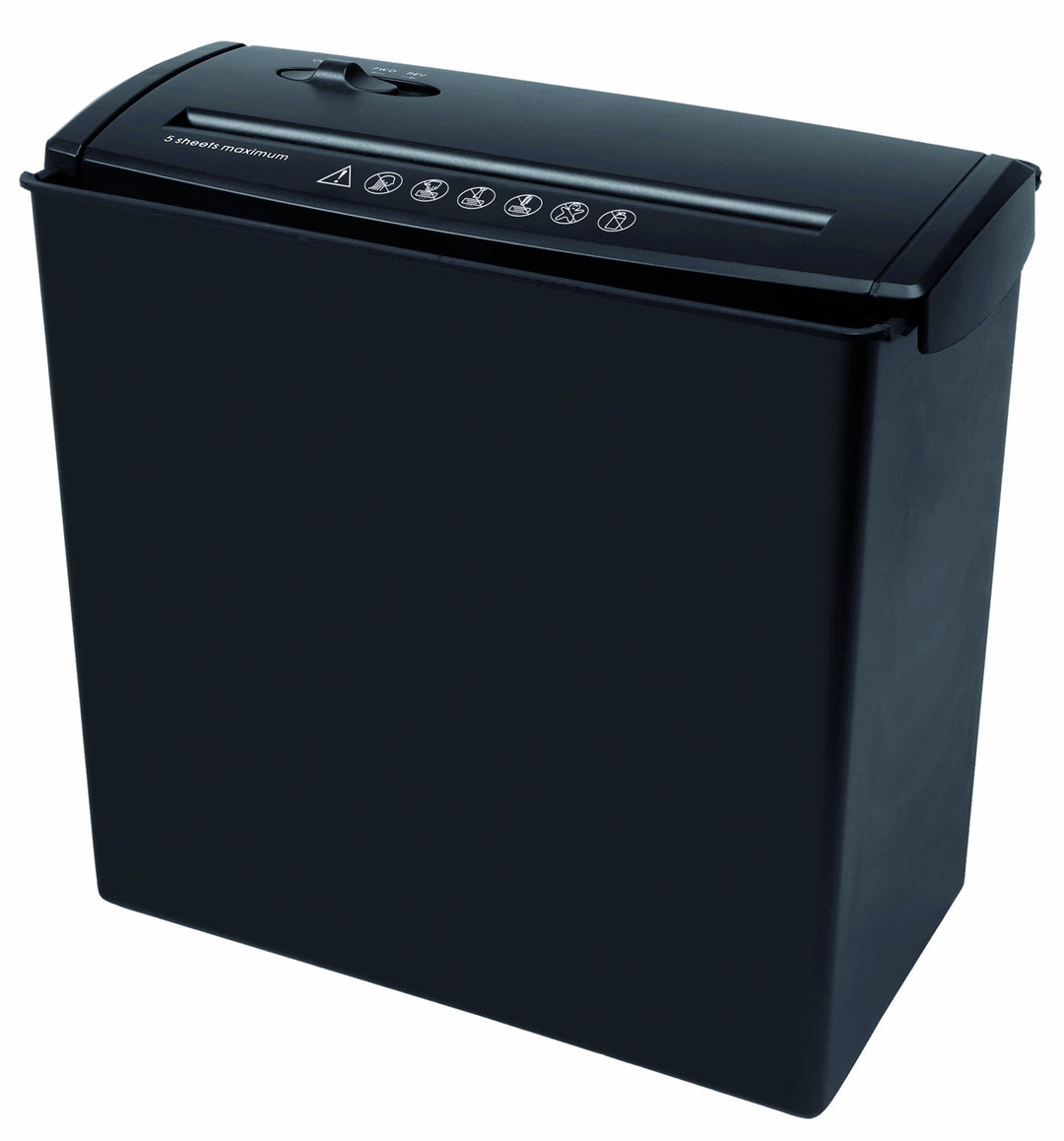 Genie 500 SB Aktenvernichter (bis zu 5 Blatt, Streifenschnitt, mit ausziehbarem Teleskoparm, Inkl. P