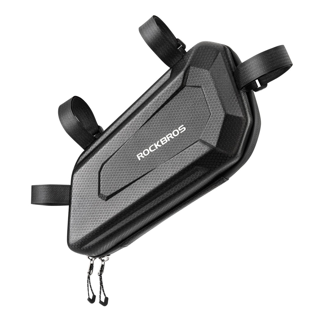 ROCKBROS Motorradtasche Rahmentasche Motorrad wasserdichte Motorrad Werkzeugtasche ca.1,5L Schwarz,