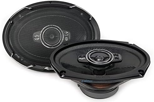KENWOOD Coaxial Speakers, 5-Way, 6x9, 650W KFCPS6996
