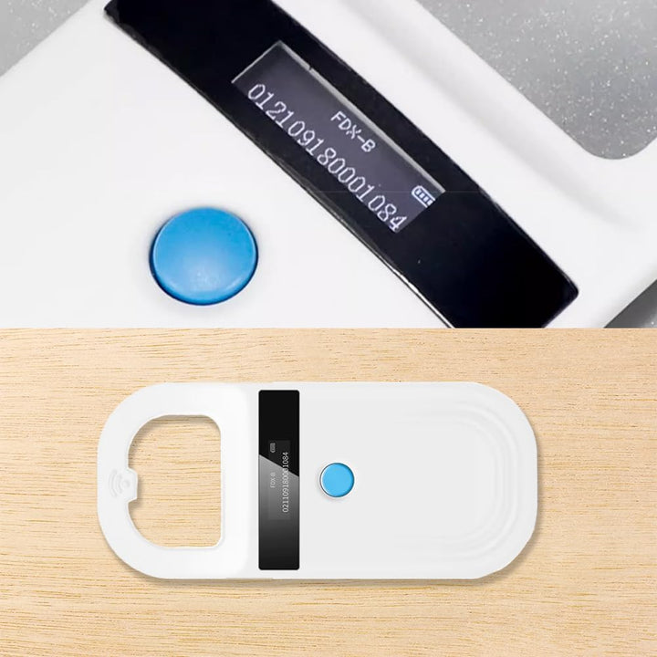 Haustier ID Chip Lesegerät, Hund Microchip Scanner Pet Reader USB Wiederaufladbarer Chipleser Katzen
