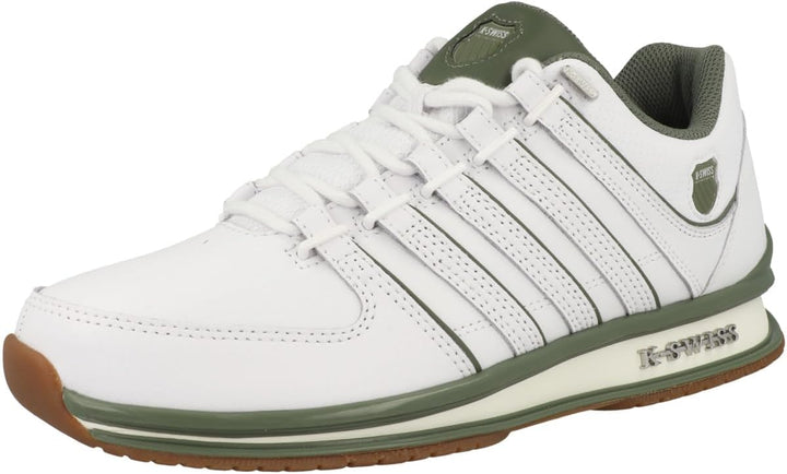 K-Swiss Rinzler SP 02283-088-M Herren Sneaker 40 EU White Deep Lichen Gum, 40 EU White Deep Lichen G