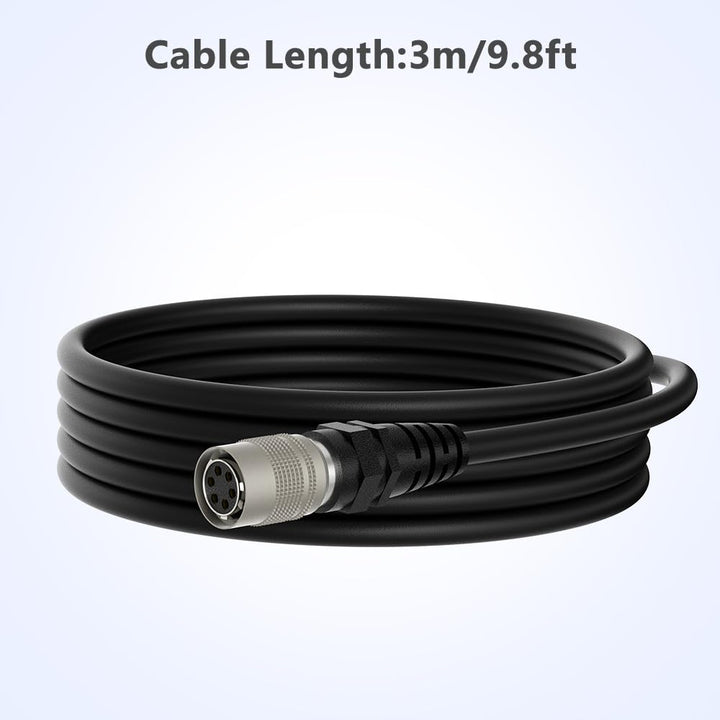 Alvin's Cables High Flex 6 Pin Hirose Buchse HR10A-7P-6S Kabel für Basler GIGE AVT CCD Kamera 10M 10