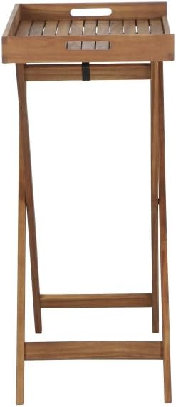 Siena Garden Tablett Minera, 45x80x99,5cm, Gestell: Akazienholz, geölt in natur, Fläche: Akazienholz
