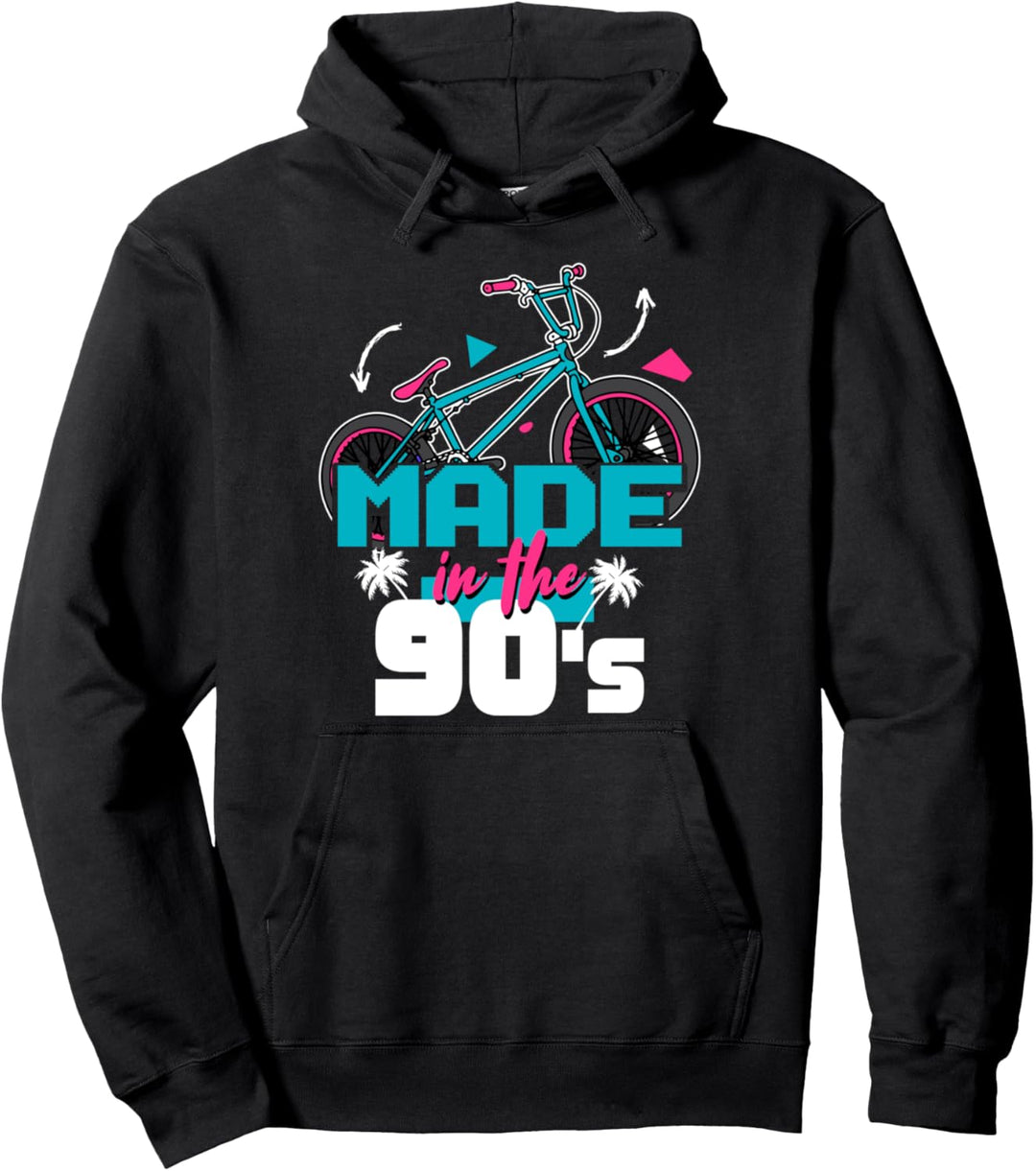 Retro 90s Party Ära - Vintage Neunziger Oldschool 90er Pullover Hoodie