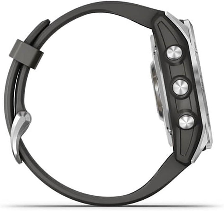 Garmin fenix 7 – GPS-Multisport-Smartwatch mit Farbdisplay und Touch-/Tastenbedienung, TOPO-Karten,