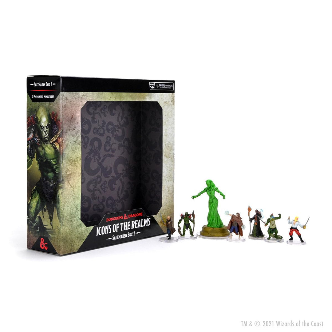 WizKids D&D Icons of The Realms: Saltmarsh: Box 1 | DnD Miniaturen, Box 1