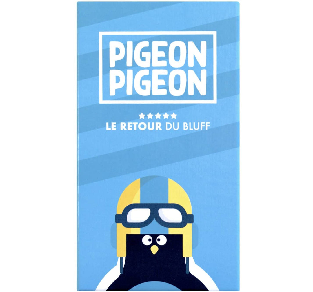 Gesellschaftsspiel Pigeon 2 – Atmosphäre, Bluff, Kreativität, Humor