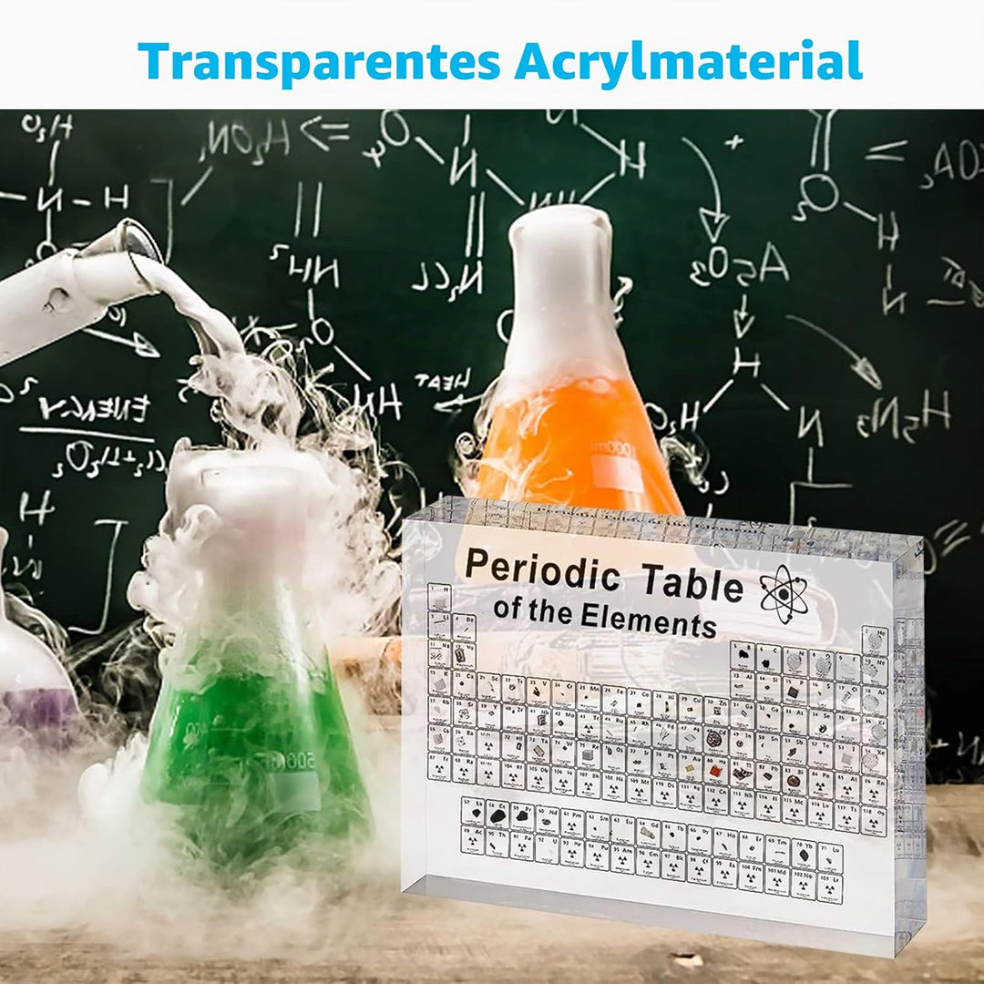 SnyBoo Periodensystem, Periodensystem Echte Elemente, 83 Elements, Periodensystem mit Echten Element