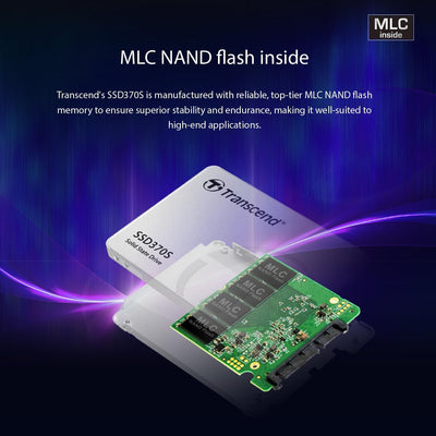 Transcend Highspeed 128GB interne 2.5” SSD (≠HDD) SATA III 6Gb/s, robust und schnell, für Aufrüstung