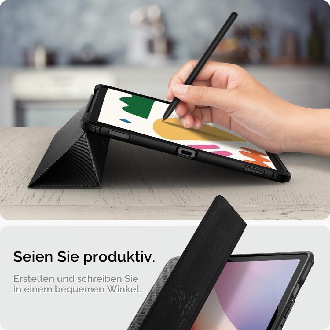 Spigen Rugged Armor Pro Hülle Entwickelt für Samsung Galaxy Tab S10 FE+ (2025) Schutzhülle mit S Pen