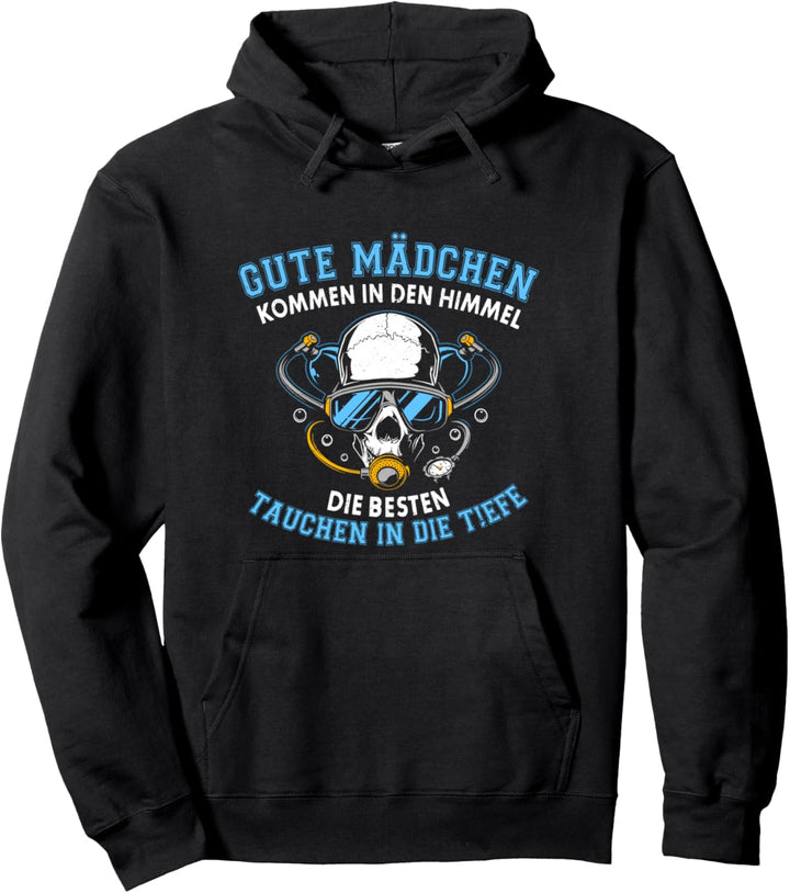 Die Besten Mädchen Sauerstoffflasche Tauchen Taucherinnen Pullover Hoodie