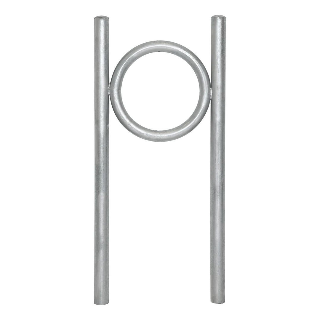 TRUTZHOLM Fahrradanlehnbügel 115 x 53 cm Stahl feuerverzinkt Rohrdurchmesser Ø 60 mm Fahrradständer