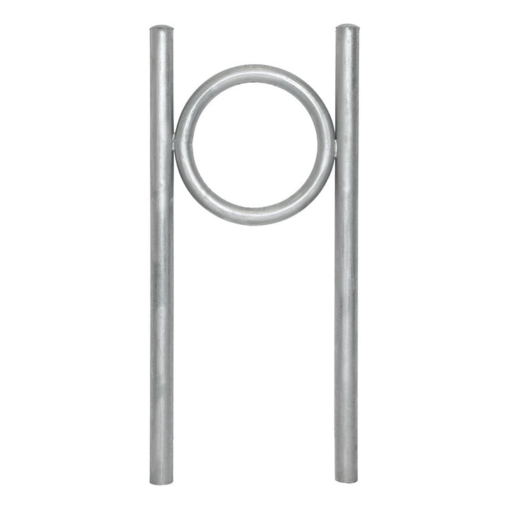 TRUTZHOLM Fahrradanlehnbügel 115 x 53 cm Stahl feuerverzinkt Rohrdurchmesser Ø 60 mm Fahrradständer
