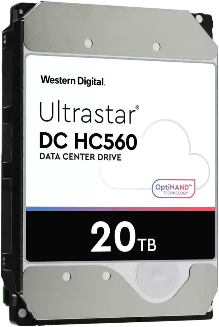 Western Digital 20TB WD Ultrastar DH HC560 7200RPM 512MB Ent,