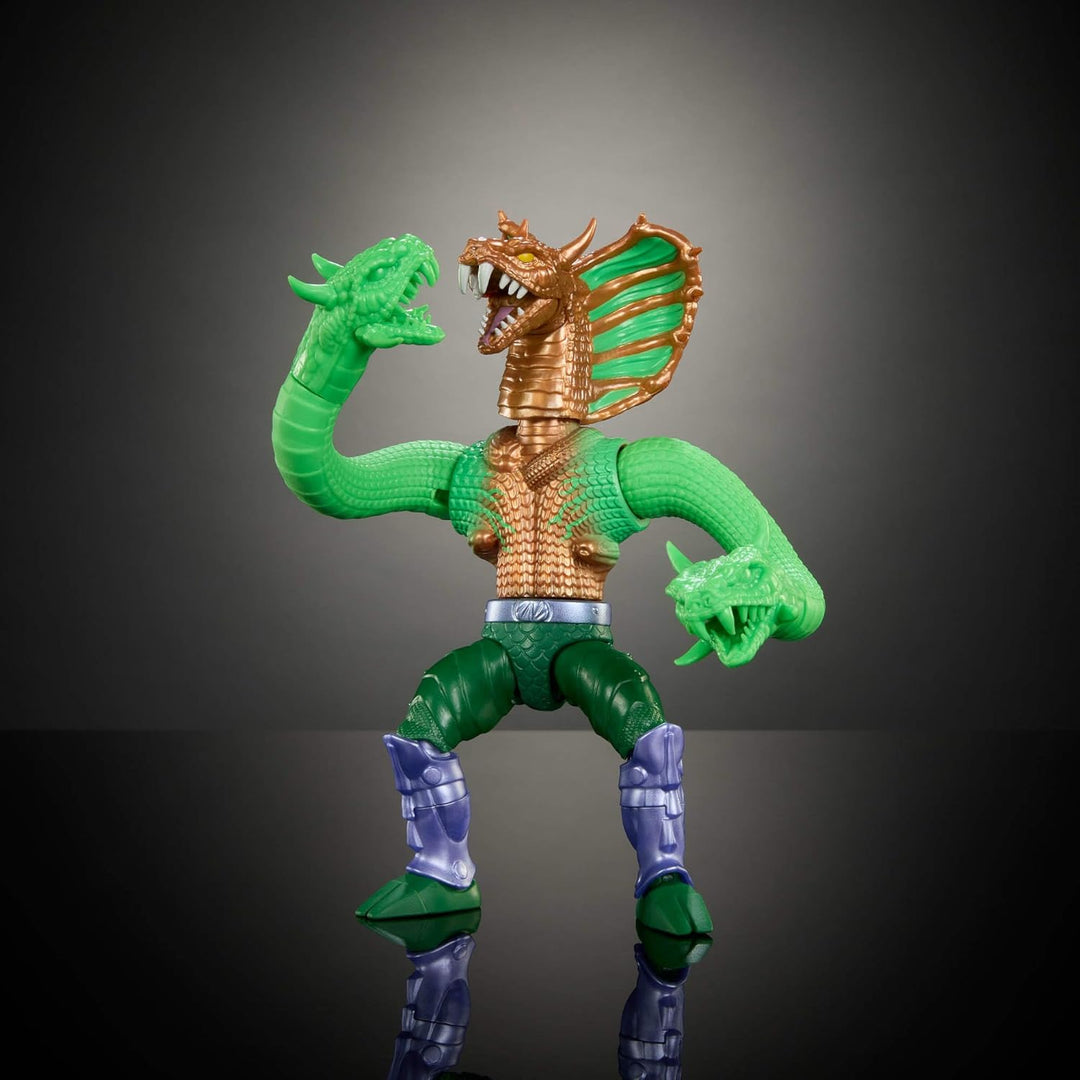Masters of the Universe Origins Turtles of Grayskull Deluxe Actionfigur, beweglicher mutierter König