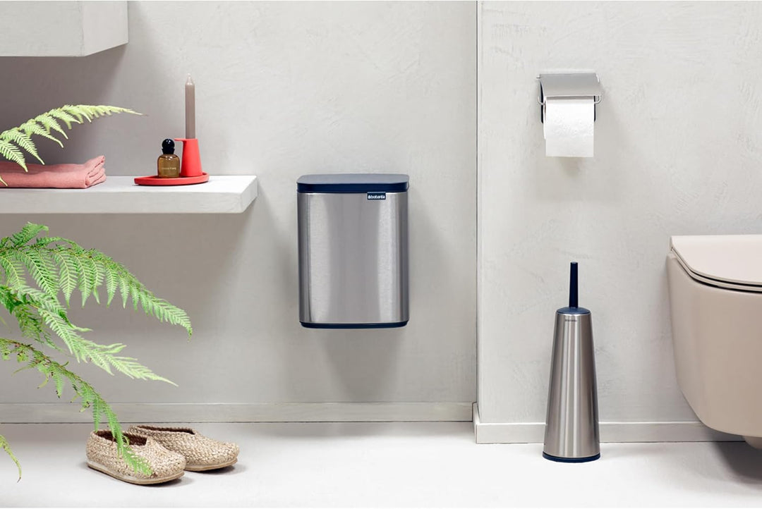 Brabantia - Bo Abfalleimer 7L - Abfalleimer klein & stilvoll - Leicht zu öffnender, sanft schliessen