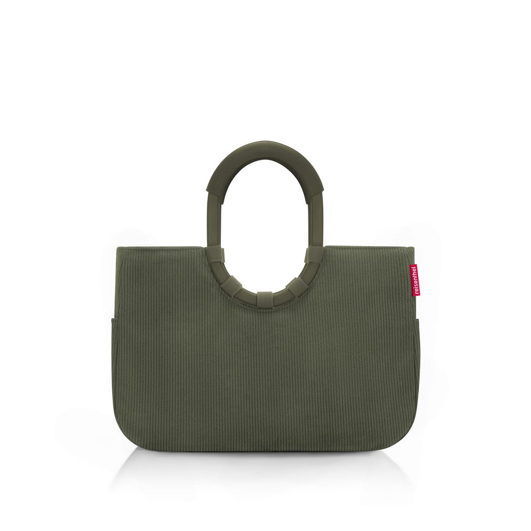 reisenthel loopshopper M – Stabile Tasche mit praktischen Fächern aus recycelten PET-Flaschen – Eleg