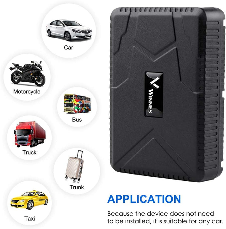 GPS Tracker Echtzeit Tracking Langlebige Batterie Standby 120 Tage Auto GPS Tracker Fahrzeug Tracker
