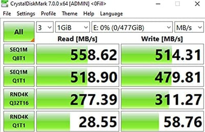 Timetec 512 GB SSD 3D NAND QLC SATA III 6 Gb/s M.2 2280 NGFF Lesegeschwindigkeit bis zu 520 MB/s SLC