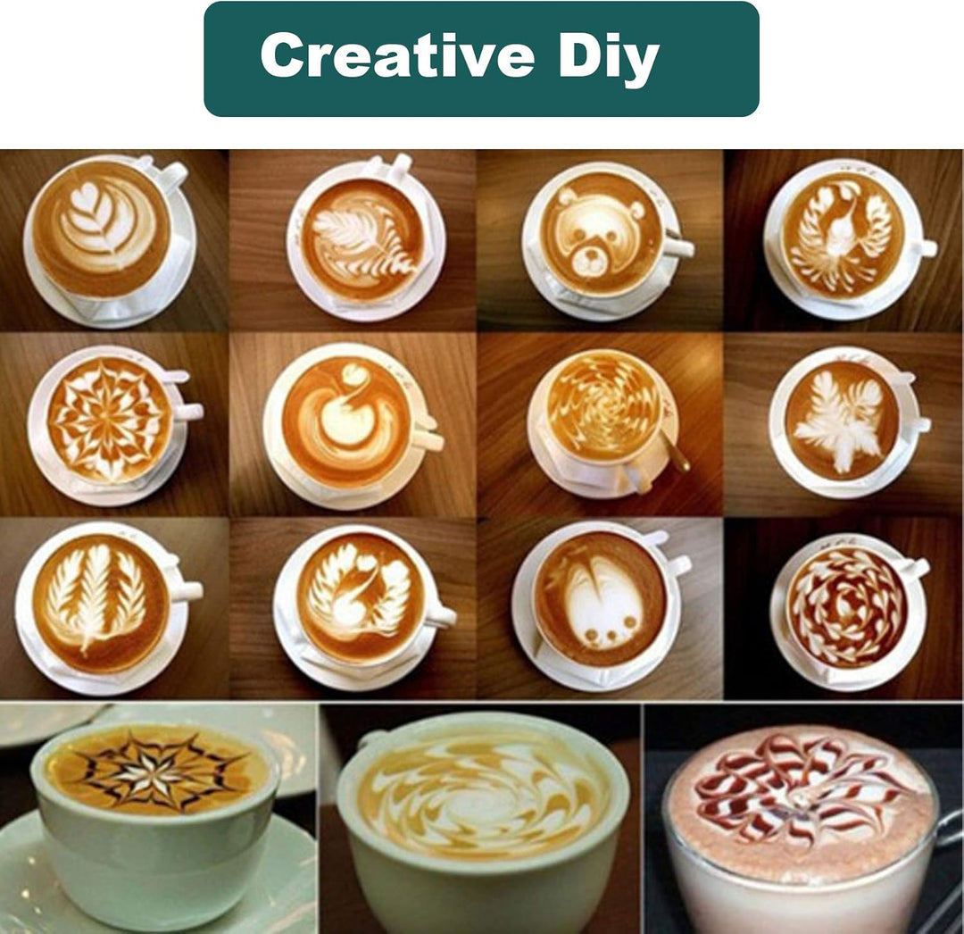 Milchaufschäumer, Wiederaufladbarer USB-Milchaufschäumer Handheld Electric 3-Gang-Schaumbildner Mit