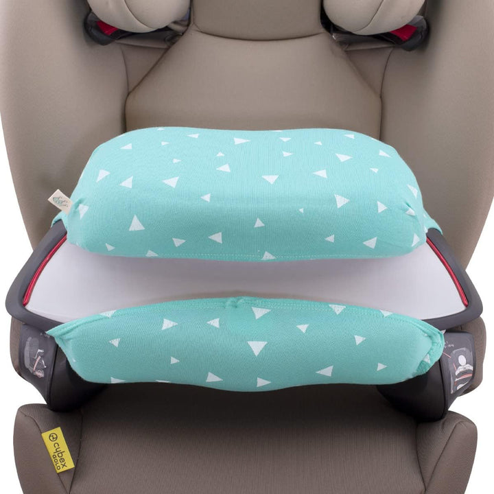JYOKO KIDS Bezug für Zubehör kompatibel mit Cybex Pallas M (Mint Sparkles), Mint Sparkles