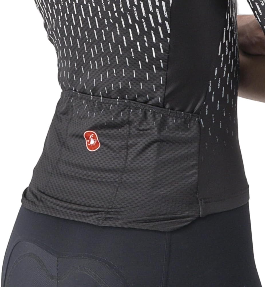CASTELLI Damen Aero Pro W Jersey T-Shirt L Helles Schwarz, L Helles Schwarz