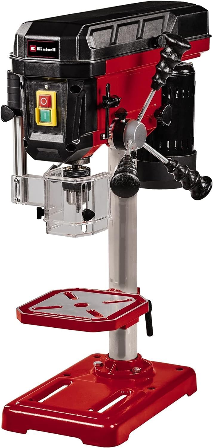 Einhell Säulenbohrmaschine TC-BD 500 (500 W, bis 2410 min-1, 9 Stufen, max. Bohrtiefe 50 mm, einstel