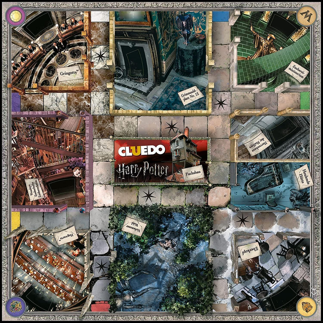 Cluedo - Harry Potter Collector's Edition - Harry Potter Fanartikel - Alter 9+ - Deutsch, Harry Pott