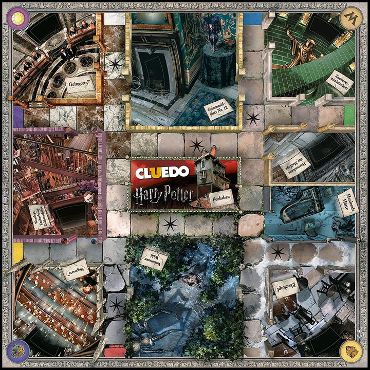 Cluedo - Harry Potter Collector's Edition - Harry Potter Fanartikel - Alter 9+ - Deutsch, Harry Pott