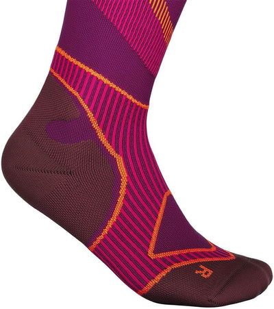 BAUERFEIND Herren Run Performance Laufsocken, Kniestrümpfe mit Targeted Compression Zone 35-37 / M R