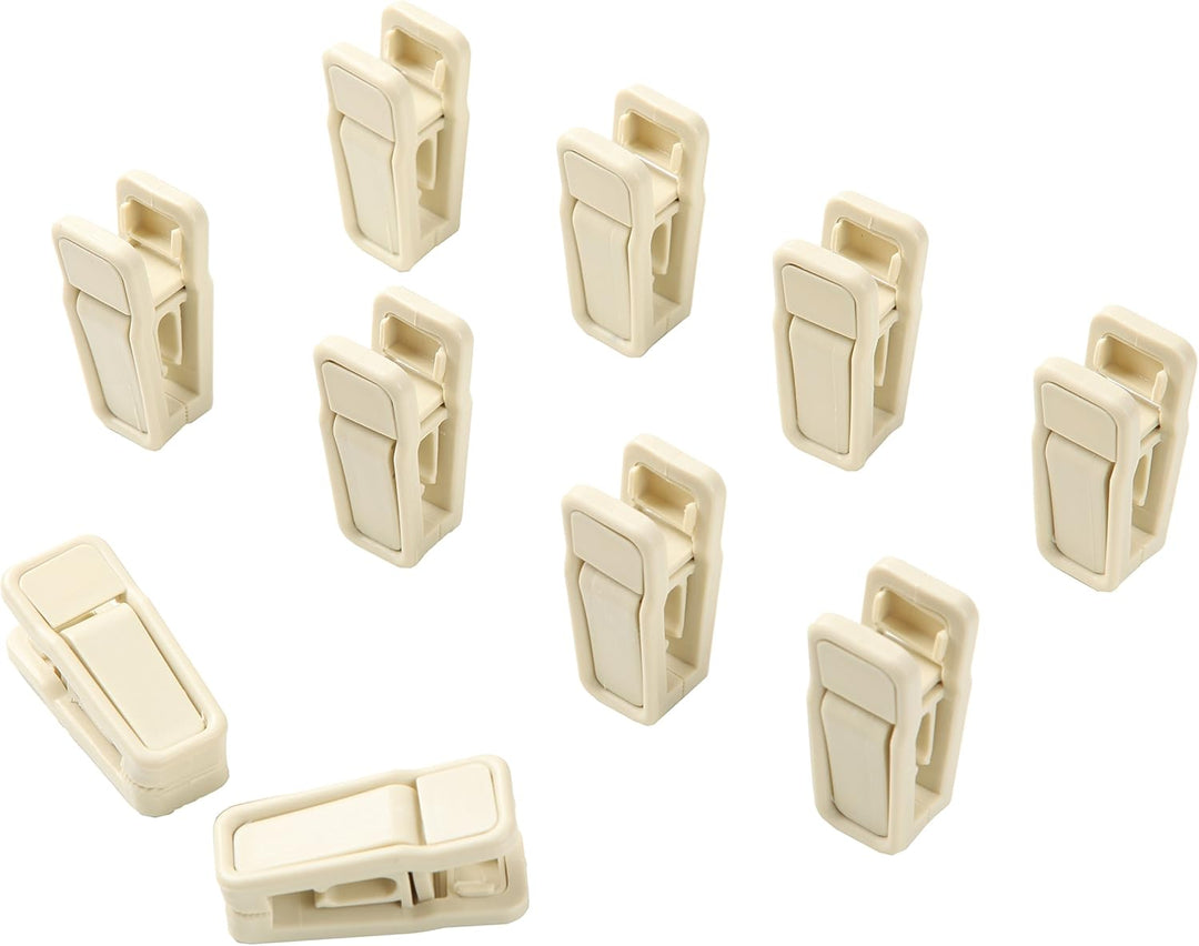 Finnhomy rutschfeste Kleiderbügel für Baby und Kinder, Samt-Kleiderbügel mit 10 Fingerclips, Beige,