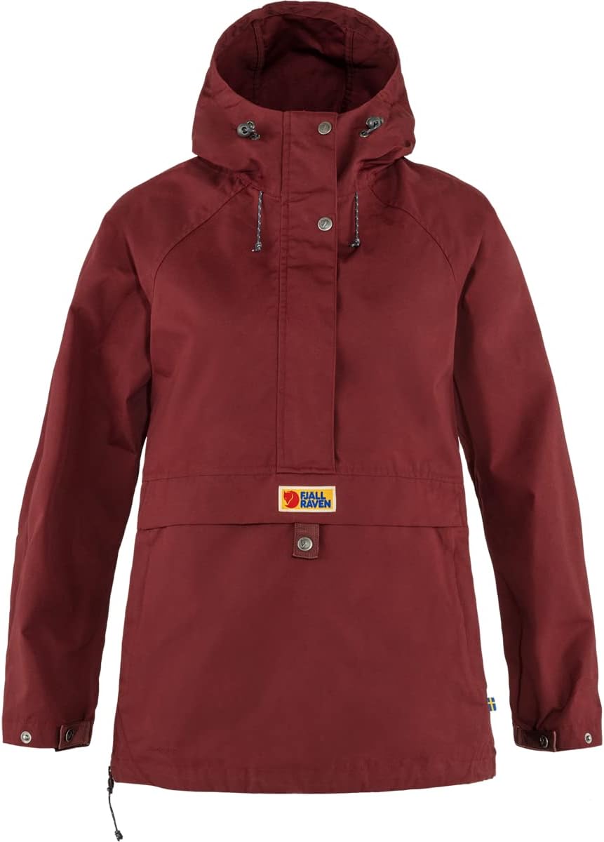Fjällräven Damen Vardag Anorak W Anorak M Rot, M Rot