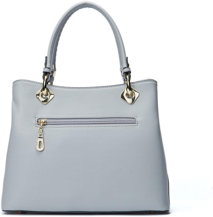 DEERWORD Damen Taschen Handtasche Frauen Elegant Tasche Henkeltasche Vintage PU-Leder 3001 1-teilig