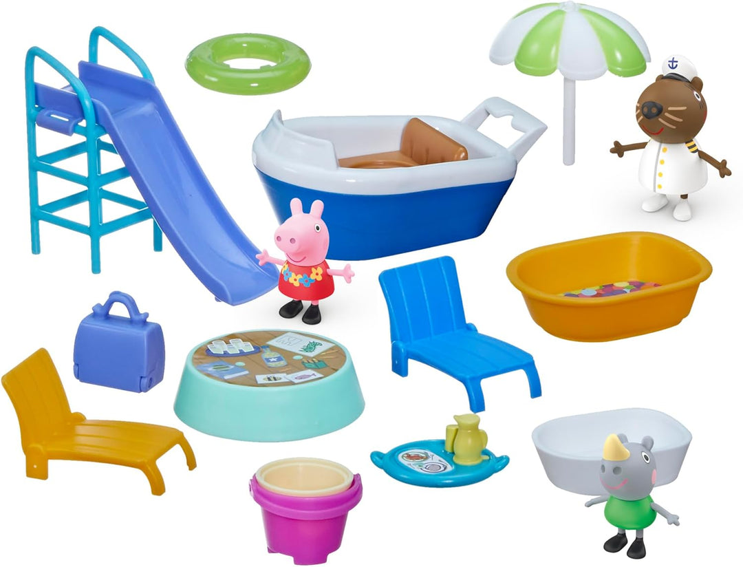 Peppa Pig Peppas Kreuzfahrtschiff Spielset CRUISE SHIP, CRUISE SHIP