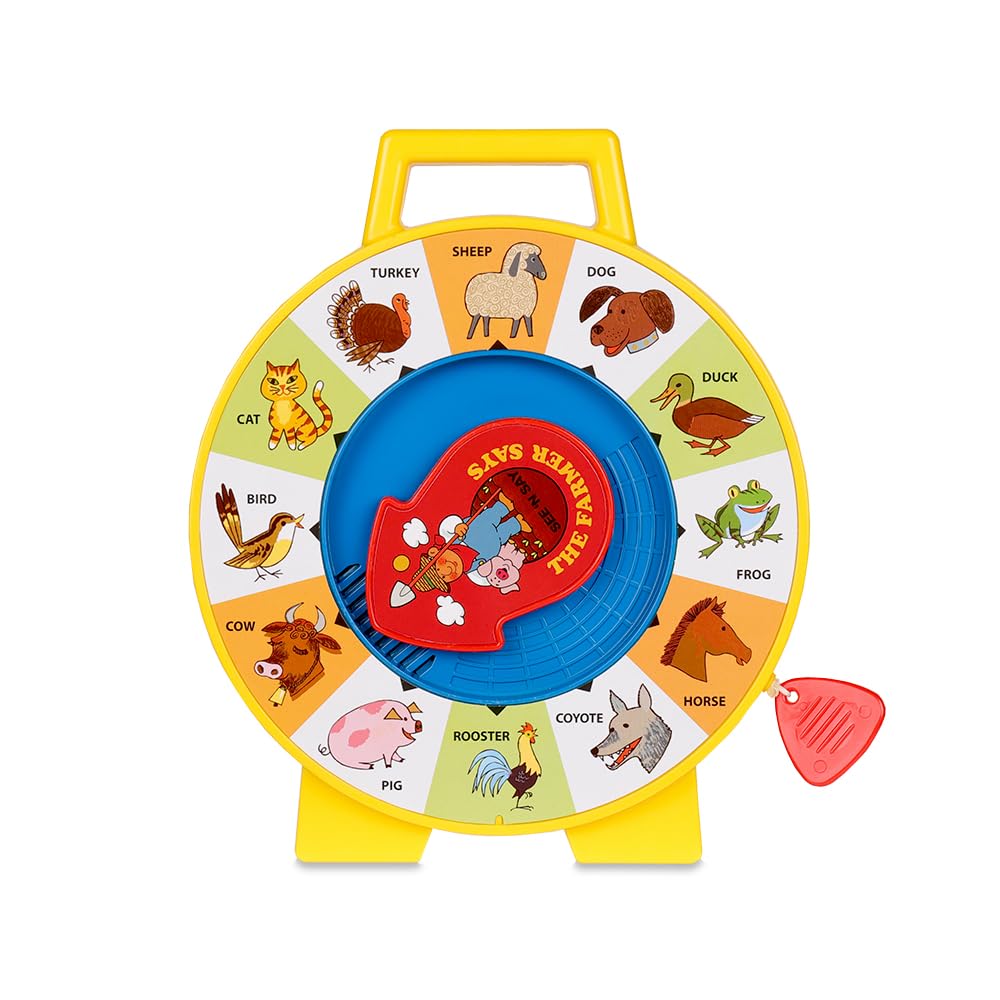 Basic Fun See 'n Say Farmer Says-Spielzeug, Fisher Price Classics, 2070, Lehrreiches und interaktive
