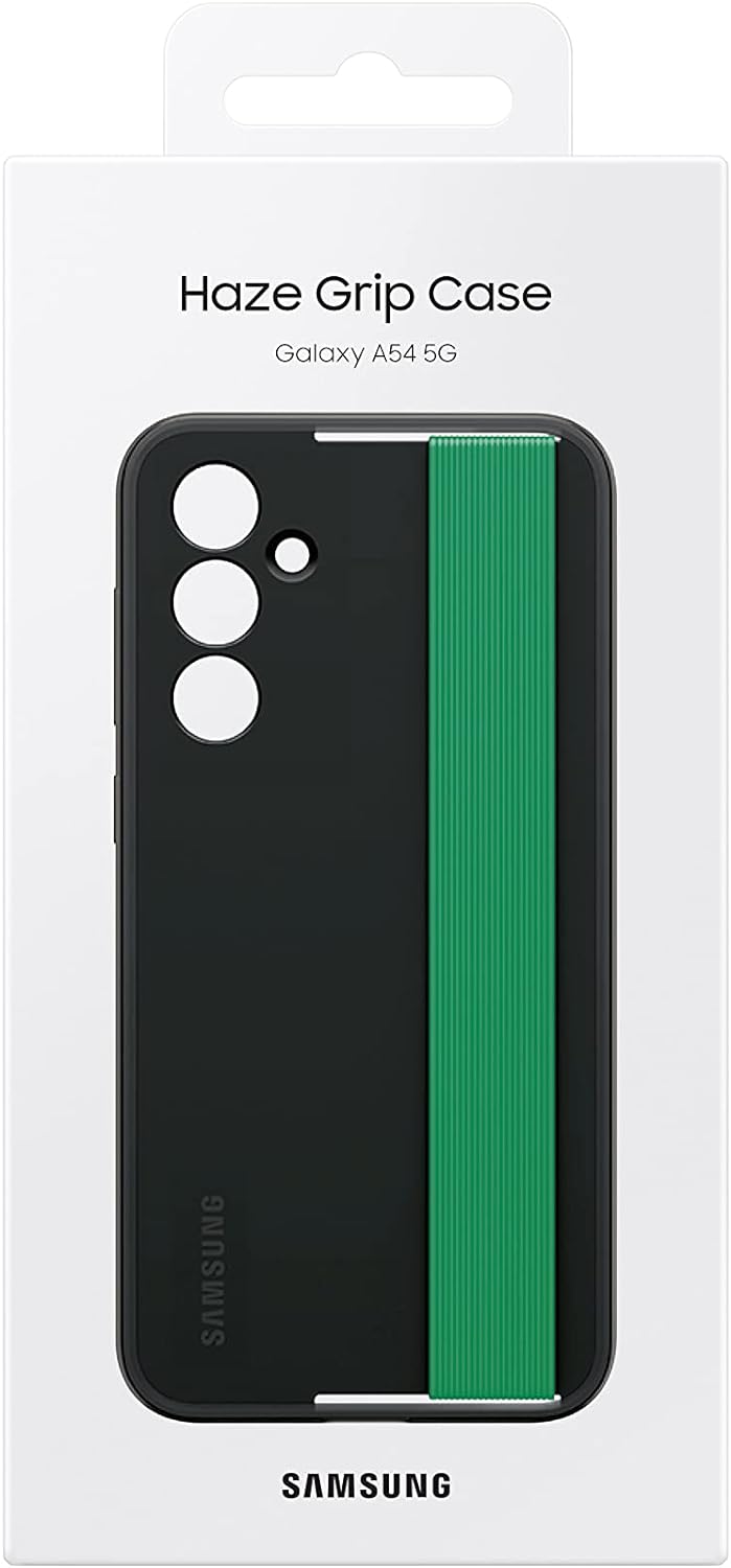 Samsung Haze Grip Case EF-XA546 für das Galaxy A54 5G, Schützhülle in Black