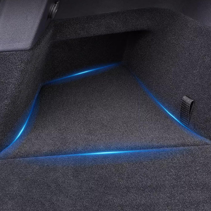 Kofferraum Organizer für Tesla Model Y 2020–2023 2024 Wasserdicht Hintere Kofferraum Aufbewahrungskö