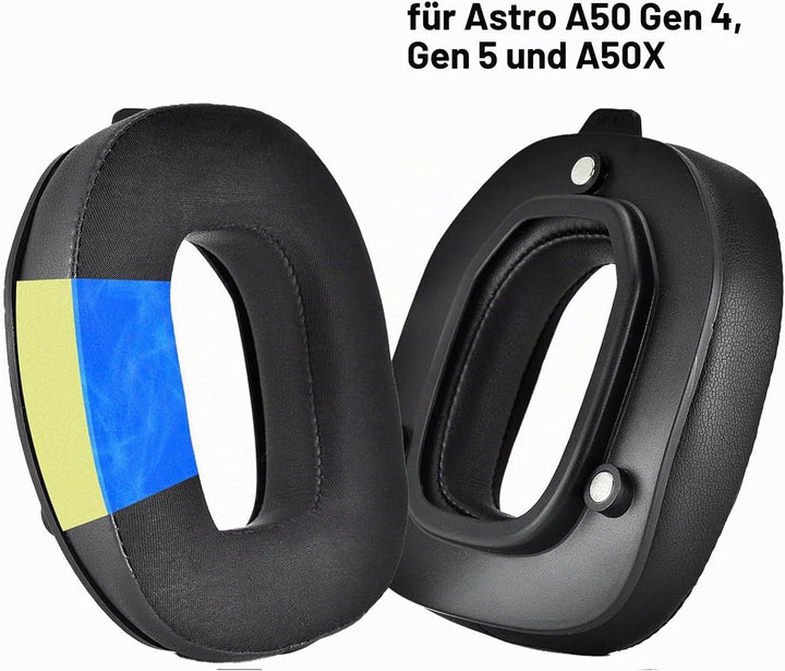 Ohrpolster Mod Kit für Logitech G Astro A50 Gen 4,A50 Gen 5,A50 X kabelloses Gaming-Headset,Kühlgel