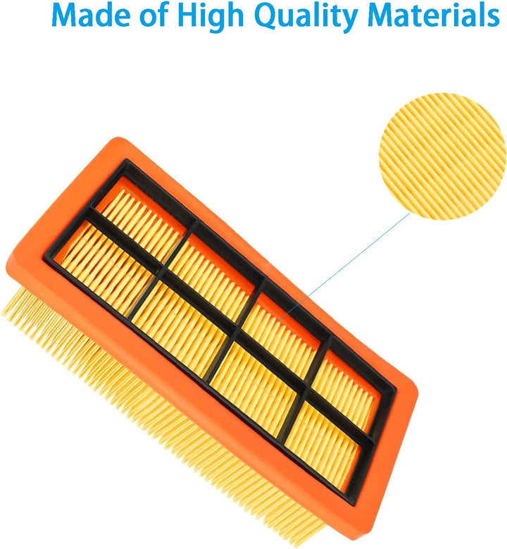 3 Stück Filter Zubehör für Kärcher AD 2 AD2 Battery AD 3 AD3 Premium AD 4 AD4 Premium AD3.200 AD3.00