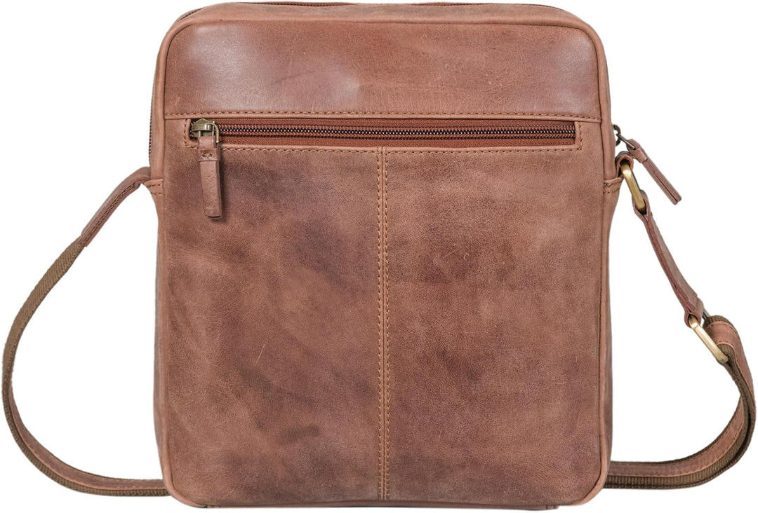 STILORD 'Alwin' Umhängetasche Herren Leder Schultertasche Männer Tablettasche 10 Zoll Vintage Crossb